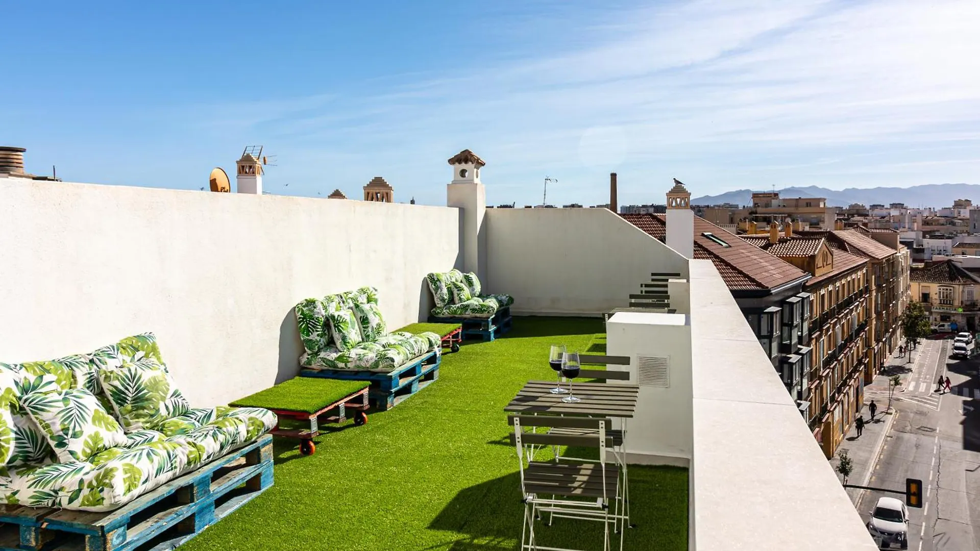 Malaga Center Flat Apart & Terrace By Koral Apartment